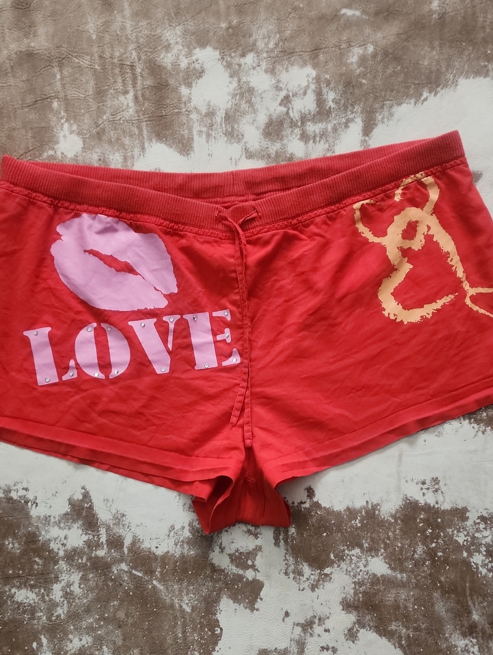VS Sleep/Lounge Shorts With Bling. Size: M